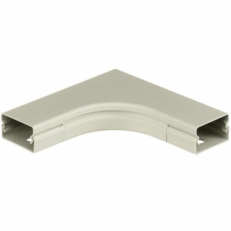 Hubbell Wiring Device-Kellems Flat Elbow Raceway, HBL2000 Series, Ivory HBL2011BRIV