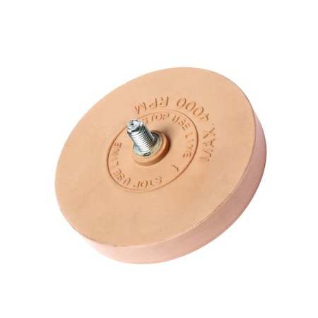 Jtc Auto Tools Eraser pad- screw arbor 3-1/2in, 15mm thick 3731