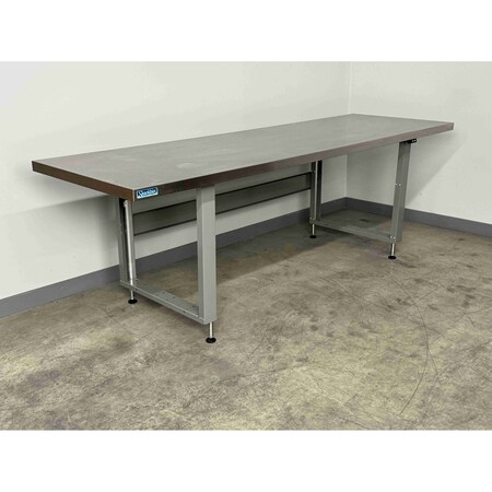 Stackbin Electric Workbenches, 96"W, Adj. H, 1000lb S9630-4000-E-VB