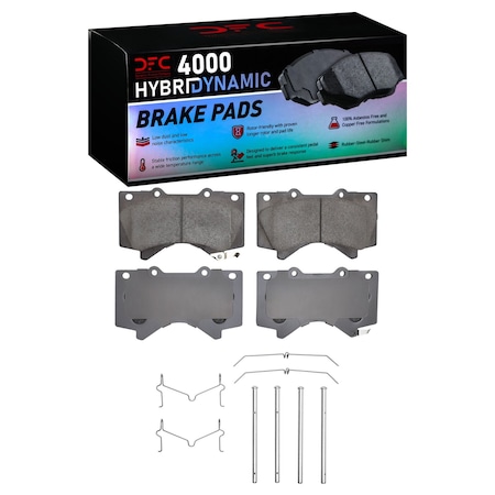 Dfc 4000 HybriDynamic, Disc Brake Pad Set,  4000-1303-01