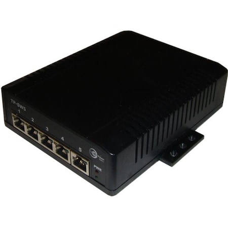 Tycon Systems 5 Port High Power Poe Switch 48-56Vinput TP-SW5G-D+