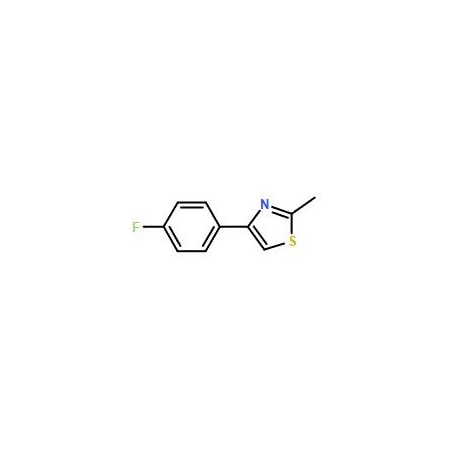 Ak Scientific 4-(4-Fluorophenyl)-2-methylthiazole (5g), CAS 450-29-3 V6011-5g