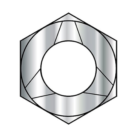 Zoro Select M6-1.0 Prevail Torq Nut Stainless Steel, 2000Pk 597565