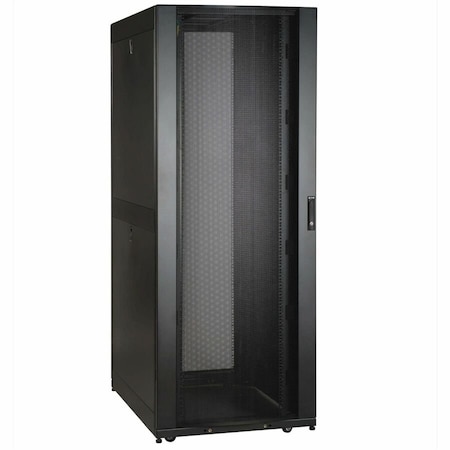 Eaton TRIPP LITE SERIES 48U STANDARD-DEPTH EXTRA-WIDE RACK ENCLOSURE CABINET WITH DOOR SR48UBWD8