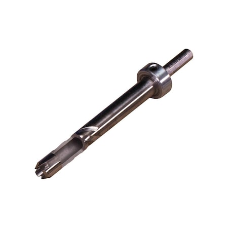 Kreg Drill Bit, 3/8 in Dia, 6 in OAL, Custom Plug Cutting, 3/8 in Dia Shank Metallic KPC1020