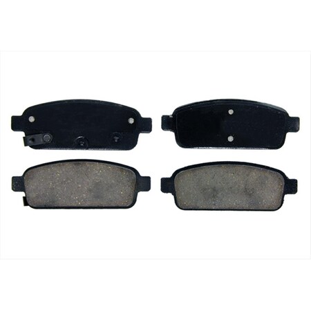 Wagner Brake ZD1468 CeRAMic Rear Brake Pads - Chevy Volt 2011-2015 W66-ZD1468