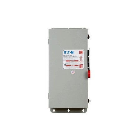 Eaton Safety Switches DH 3P 100A 600V 50/60Hz 3Ph Fusible 4Wire EA NEMA 12 DH363NDK