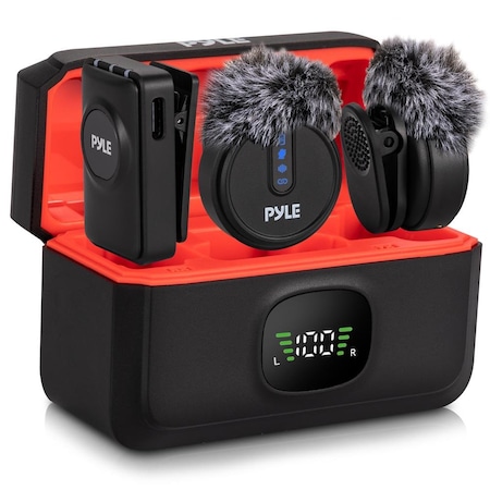Pyle Wireless Lavalier Microphone System PLWM352