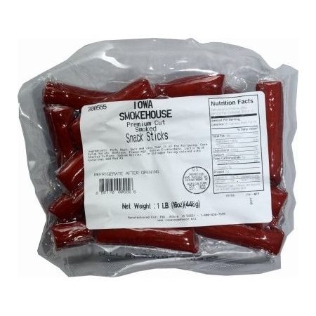 Iowa Smokehouse/Preferred Wholesale 16OZ PRM Cut Snac Stick IS-PCO