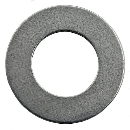 Zoro Select Flat Washer, For Screw Size 5/8 in , Titanium Plain Finish 0011936