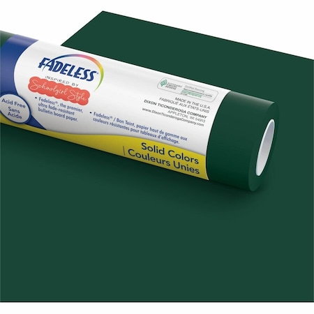 Fadeless Schoolgirl Style Bulletin Board Paper, 48in. x 50ft. Roll, Enchanted Garden P0040035