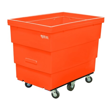 Royal Basket Trucks CubeTruck, 431/2in, 29in, Orange, 800lb G13-ORX-RCE-4HNN