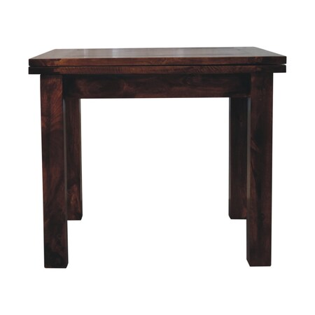 Homeroots 35" Brown Solid Wood Dining Table 719510