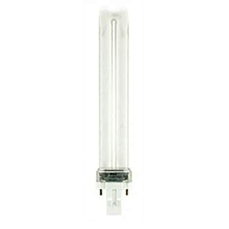 Ge 14583 CFL Bulb, 13 W, T4 Lamp, GX23 Lamp Base, 825 Lumens, 2700 K Color Temp, Soft White Light 93130283