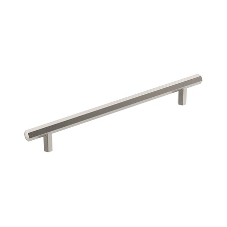 Amerock Caliber 7-9/16 in 192 mm Center-to-Center Satin Nickel Cabinet Pull BP36876G10