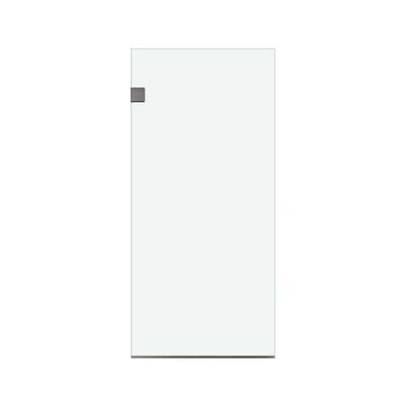 Fab Glass And Mirror SGCC Certified Fixed Panel with Smart Guard Coating 30in x76in Stain-Resistan MSD1-30-76BN