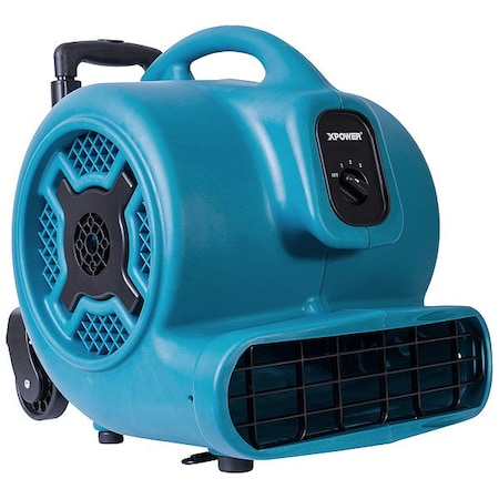 Xpower CentrifugalBlower, Blue, 18-11/16inH P-800H-Blue