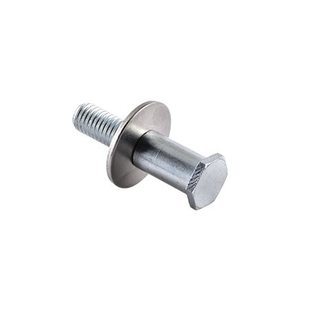 Southco Rotary Push To Close Latch, Striker Bolt, Steel, Zinc Plate, Bright chromate R4-90-321-10