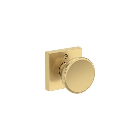 Baldwin Residential Door Knobs Half Dummy Reversible Lifetime Satin Brass HDSOLCSR044