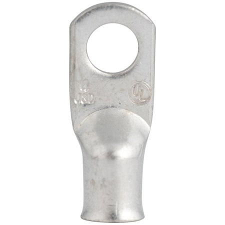 Gardner Bender Compression Lug, 4 AWG Wire, 516 in Stud, Copper Contact, Silver AML-203