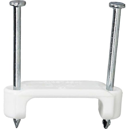 Dottie Insulated Cable Staples, 1-3/8 in Leg L, Carbon Steel, 3000 PK PLX75P