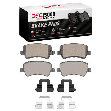 Dfc 5000 Advanced Disc Brake Pad Set,  1551-1307-01