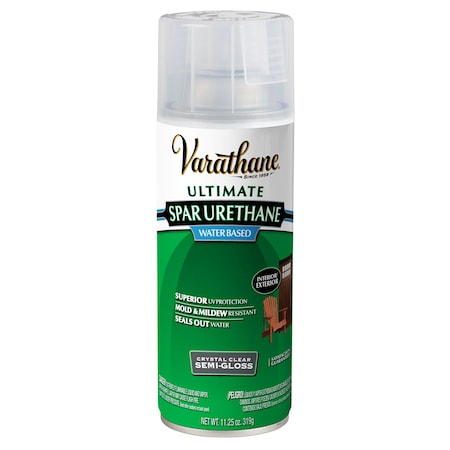 Rust-Oleum Spar Urethane Spray, Clear, 11.25 oz. 250181
