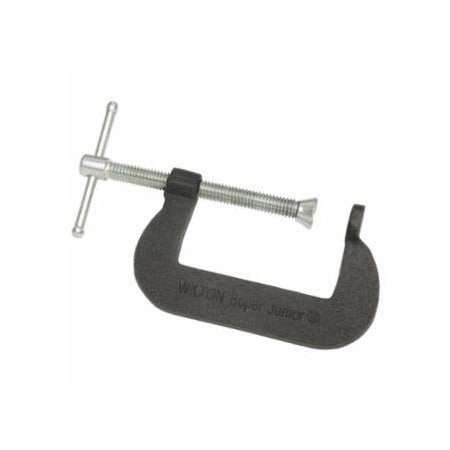 Wilton Super-Junior C-Clamps, Sliding Pin, 1-1/4 in Throat Depth 825-21305