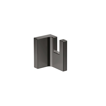 Axor Universal Rectangular Towel Hook in Polished Black Chrome 42611330