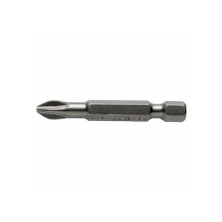 Proto Phillips Power Drive Bits, #2, Drive, 1 15/16 in, 10PK 577-60102