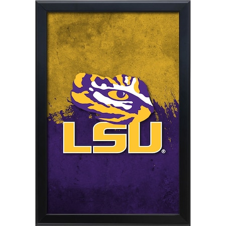 Holland Bar Stool Co Louisiana State University 15.75in x 23.5in LED Snap Frame Lightbox by Company LBSnap