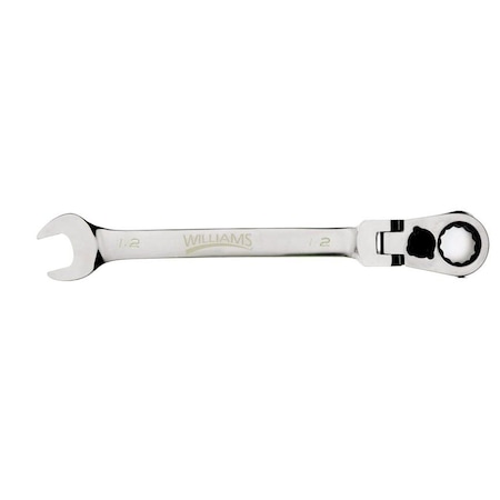 Williams Williams Ratcheting Combo Wrench, Flex-Head, 9/16" JHW1218RCF
