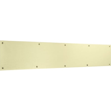 Baldwin Estate Lifetime Satin Brass Kick Plates 2000.044.0630