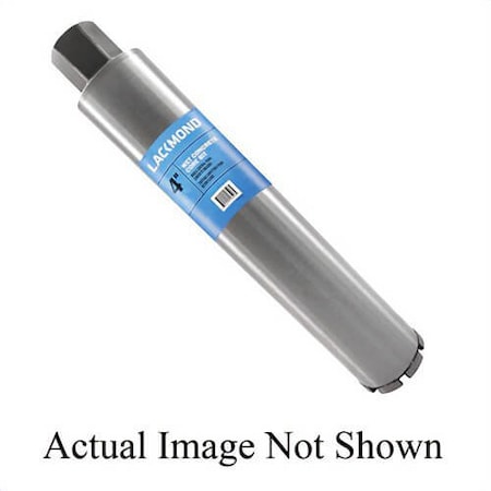 Lackmond SPL Laser Weld Segmented Wet Core Bit, 1-1/2 in Drill - Fraction, 1.5 in Drill - Decimal Inch 500112
