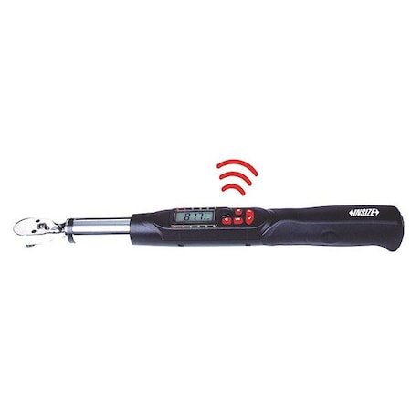 Insize Digital Torque Wrench, Drive Size 1/2 in IST-12W340A