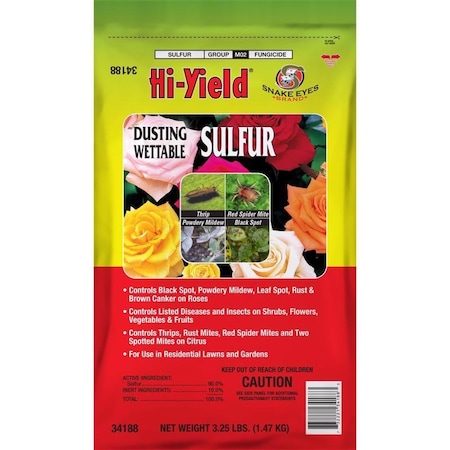 Hi-Yield Powder Sulfur 3.25 lb 34188