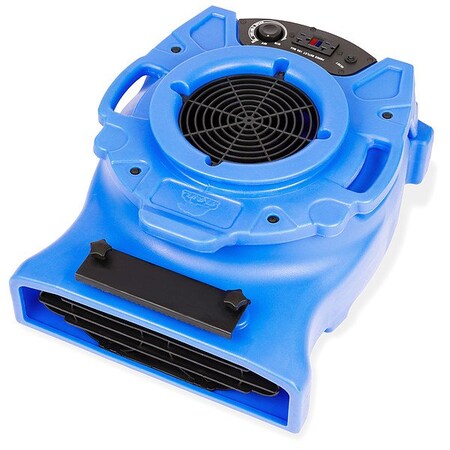 B-Air Low-ProfileCentBlower, Blue, 11-1/2inH BA-VL-25-BL