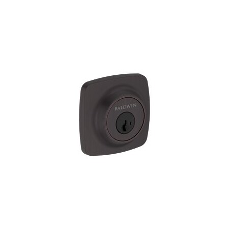 Baldwin Residential Deadbolts Single Cylinder Reversible Venetian Bronze SCSSD112SMC