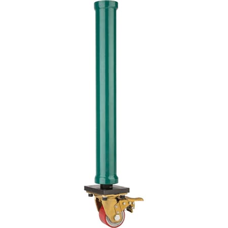 Grizzly 30" Welding Table Support Leg with Swivel Caster & Brake T28985