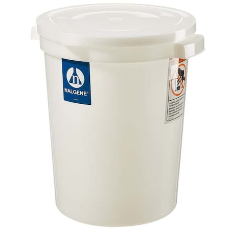Nalgene Laboratory Jar, White, 38 cm H, PK6 7142-0020