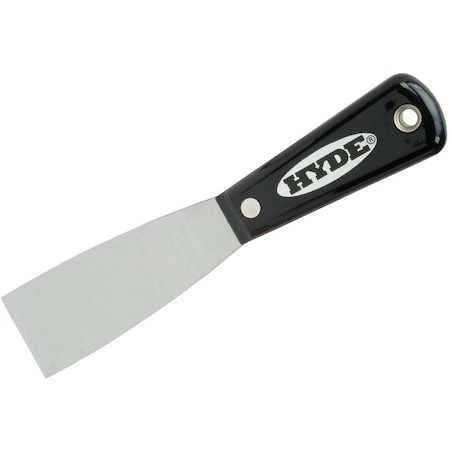Hyde Black & Silver 1-1/2'' Stiff Professional Putty Knife 2150