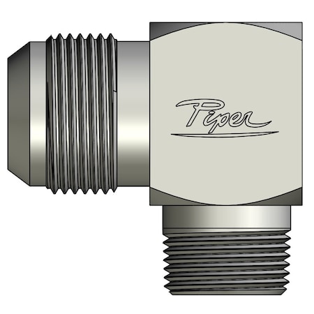 Piper 1in. Male JIC X 1-1/4in. Male Pipe, 90 Degree Elbow 0190-16-20