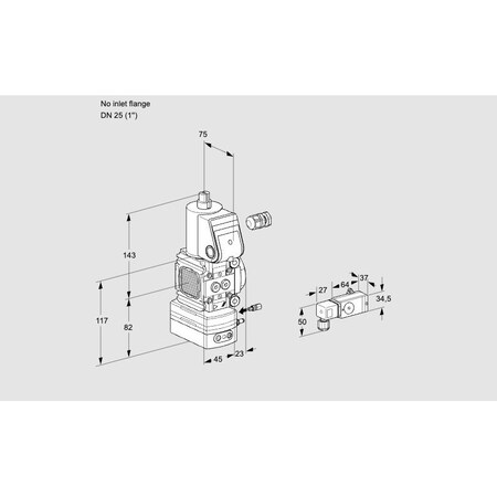 Honeywell Kromschroder VAG1-/25R/NWAE KS88015707