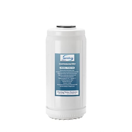 Ispring Lead Reducing Replacement Water Filter, 10"x4.5" FCRC15B