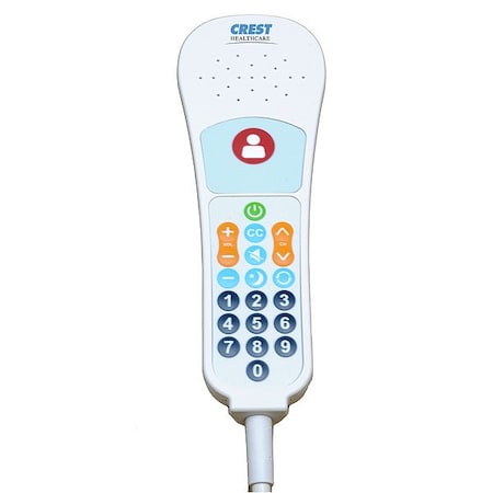 Crest Healthcare Digital Pillow Speaker, White, 30 V DC EN0401EXABA014AE1