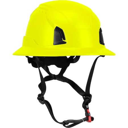 Pip Full Brim, Vented, Industrial Climbing Helmet w/Mips Brain Protection System for Industrial Safety He 280-HP1491RVM-FB-44