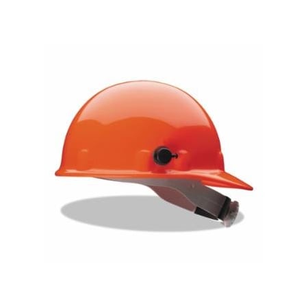 Honeywell Fibre-Metal SuperEight E2 Series Hard Cap, 8-point Ratchet, Quick-Lok Blocks, Orange 280-E2QRW03A000