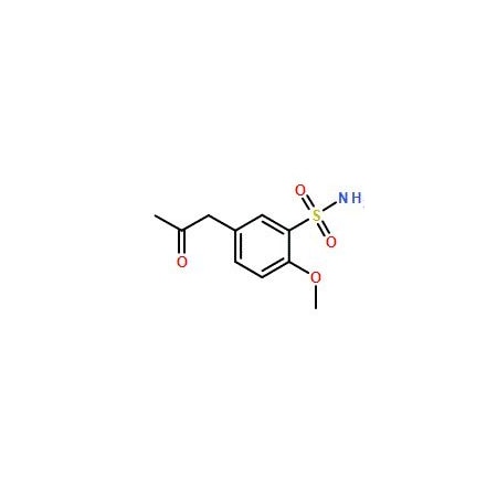 Ak Scientific 5-Acetonyl-2-methoxybenzene sulfonamide (25g), CAS 116091-63-5 Q102-25g