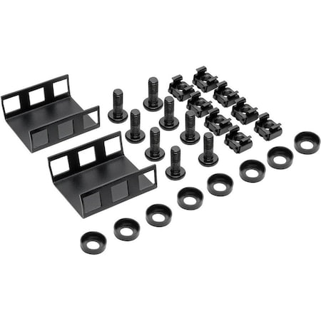 Tripp Lite series B018-000-1P5 Mounting Bracket for KVM Console, KVM Switch - Black - Black B018-000-1P5