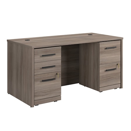 Officeworks By Sauder Affirm 60x30 D, 2 D Ped, 3 D Ped He Ste A3 431824